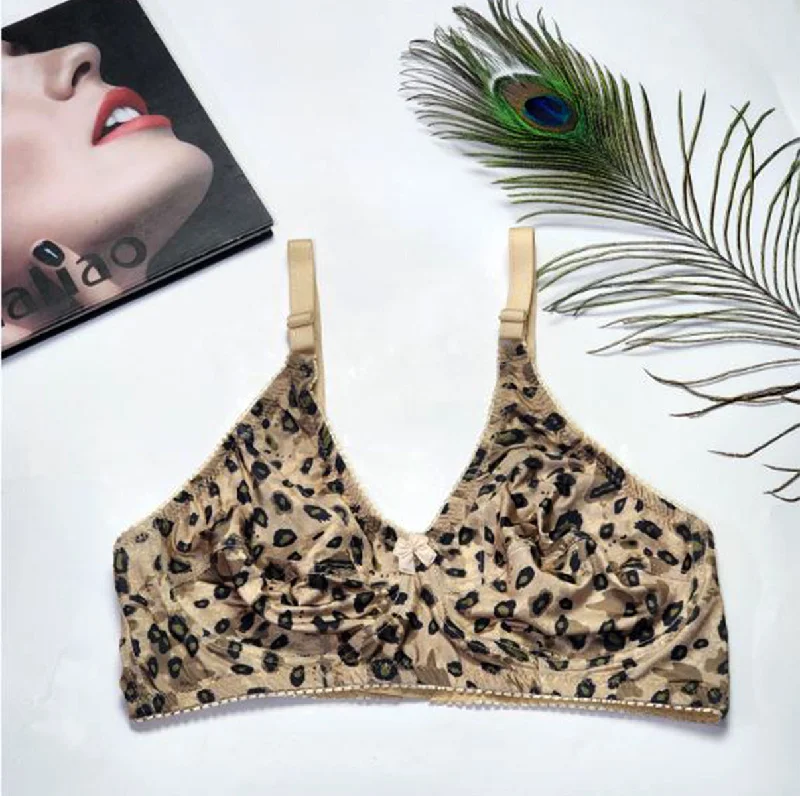 Flourish Non-Padded & Non-Wired Full Cover Full Silk Transparent Bra