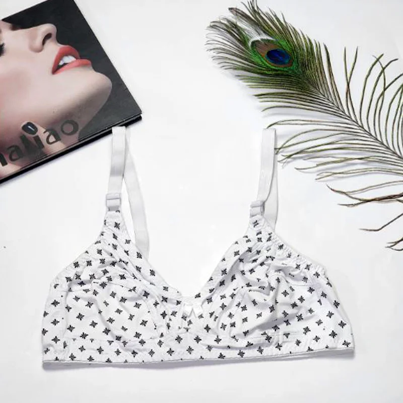 Flourish Non-Padded & Non-Wired Full Cover Full Silk Transparent Bra 207323