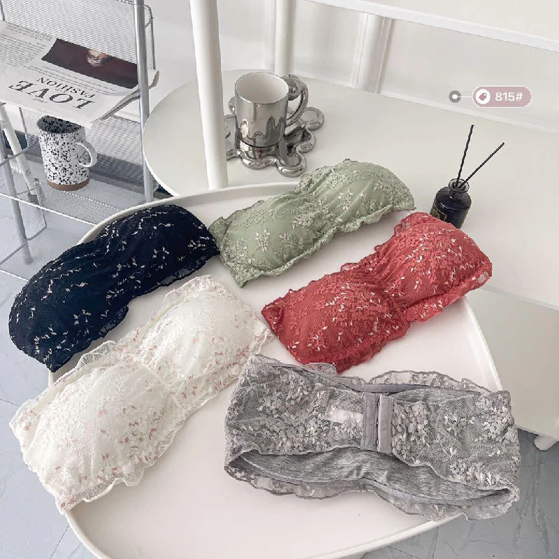 Flourish Pack Of 2 Three Hook Bandeau Style Padded Strapless Bra 815