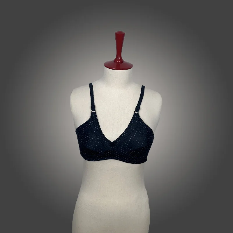 Imported Bra Style Printed  Soft Cotton Jersey Bra Non Padded Bra