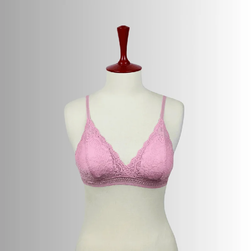 Paded Net Bra