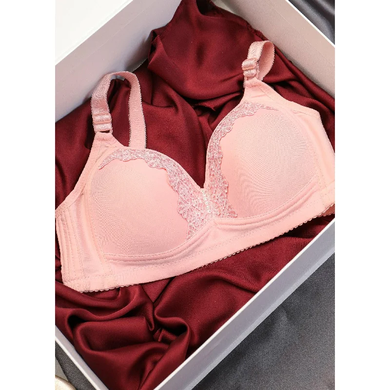 Privet - Full Cup Crease Free Embroidered Padded Bra