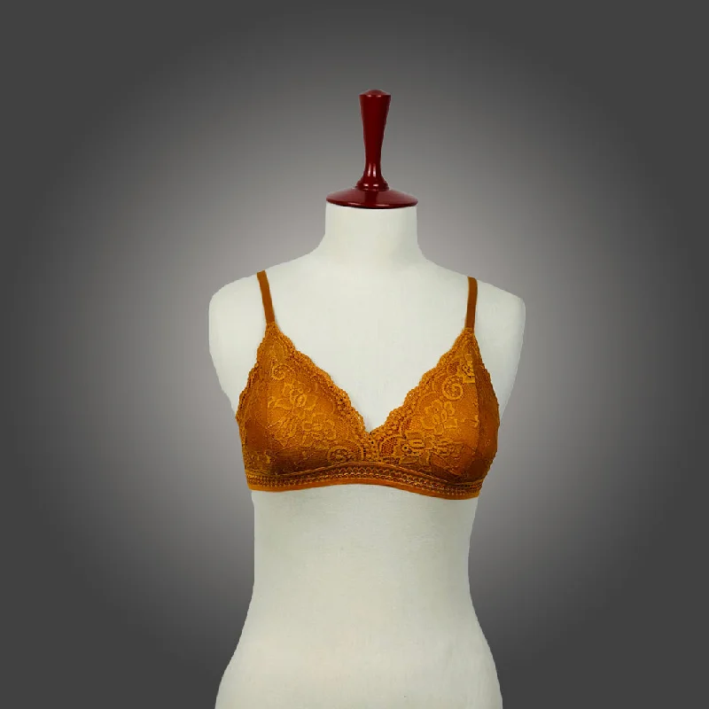Paded Net Bra
