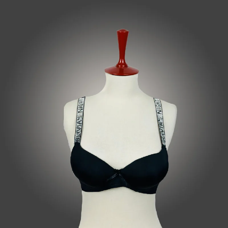 Plain Black Lingerie Comfort Women Set Push Up Bra Lingerie Set Female 2 Piece Brand Underwear Femme