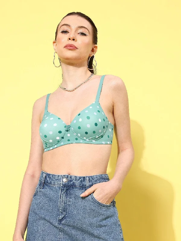 Women's Printed Lightly Padded Bra | BRA-4036-1 |