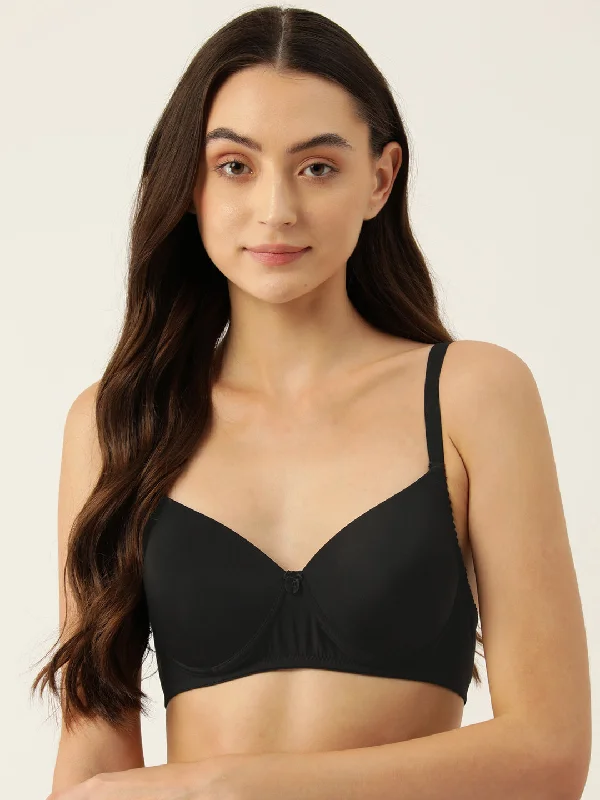 Women's Solid Lightly Padded T-Shirt Bra | BRA-4057-1 |
