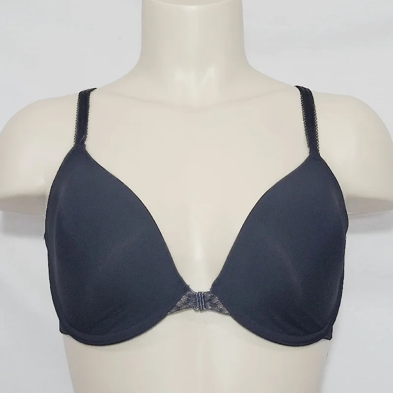 b.tempt'd by Wacoal 953203 b.captivating Front Close Racerback UW Bra 32DDD Black