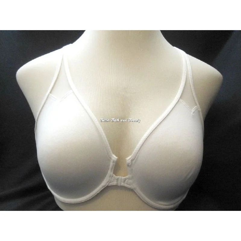 Wacoal 65124 Front Close T-Back Seamless Underwire Bra 38C White
