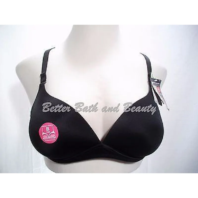 Hanes HC58 Lift Perfection Wire Free Bra 36B Black NEW WITH TAGS