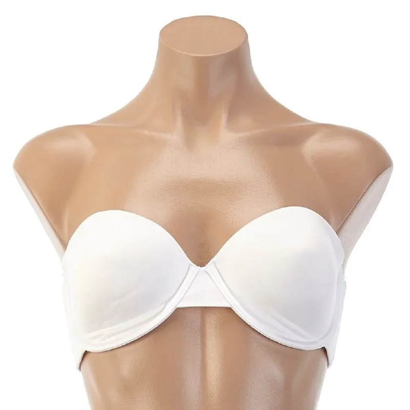 Maidenform 9405 09405 Comfort Devotion Strapless Underwire Bra 32A White NWT