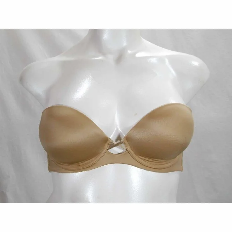 Maidenform 9458 09458 Comfort Devotion Padded Strapless Convertible Bra 38C Nude NWT