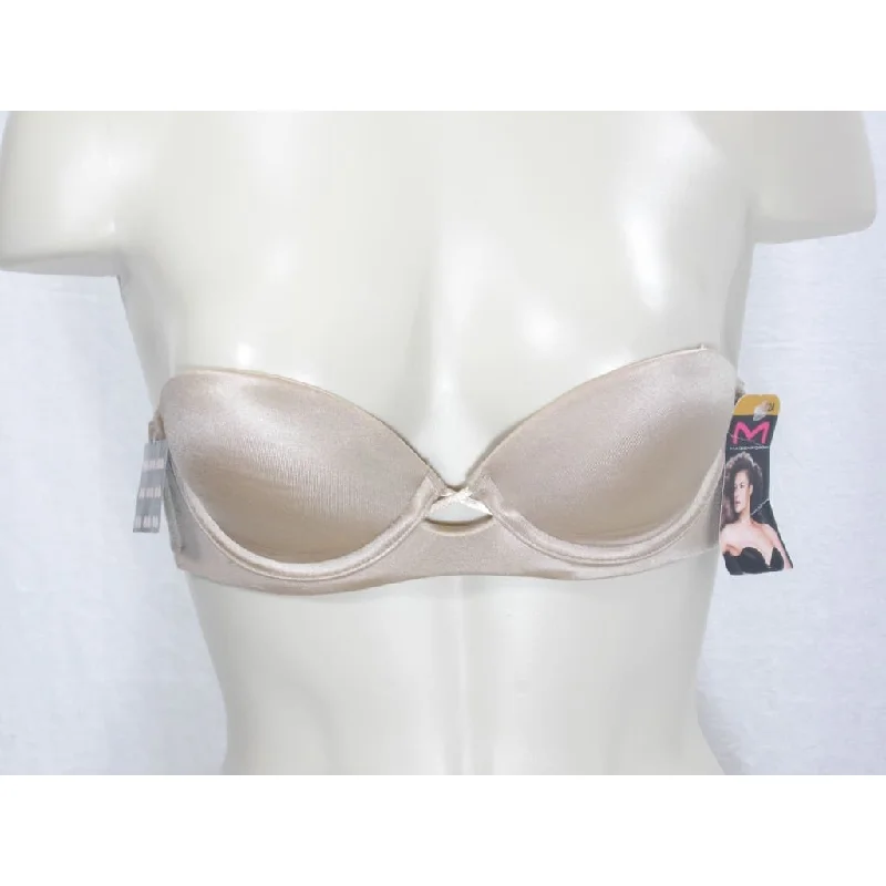 Maidenform 9458 Comfort Devotion Padded Strapless Convertible Bra 34B Nude NWT