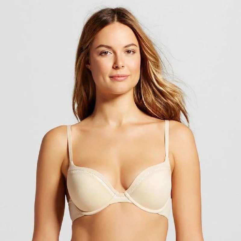 Maidenform Self Expressions DM9500 SE9500 Comfort Devotion Back Smoothing Memory Foam Demi UW Bra 36DD Nude Latte Maidenform Self Expressions DM9500 SE9500 Comfort Devotion Back Smoothing Memory Foam Demi UW Bra 36DD Nude Latte