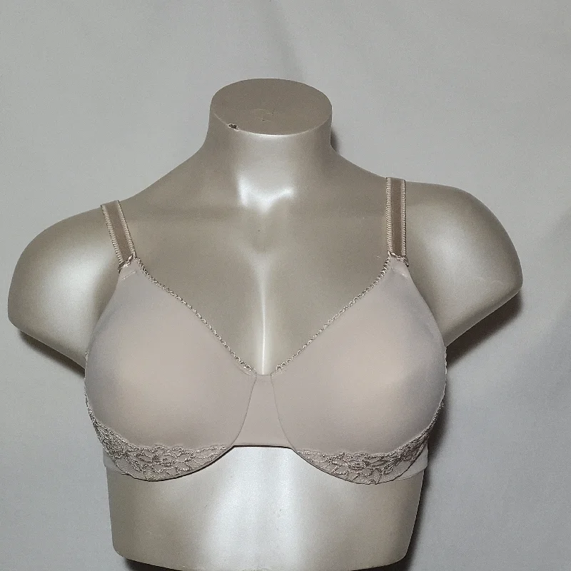 Olga 35063 Luxury Lift Underwire Bra 36C Nude