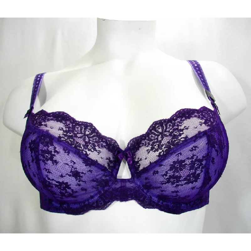 Paramour 115005 by Felina Captivate Unpadded 3 Part Cup Underwire Bra 32D African Violet Paramour 115005 by Felina Captivate Unpadded 3 Part Cup Underwire Bra 32D African Violet