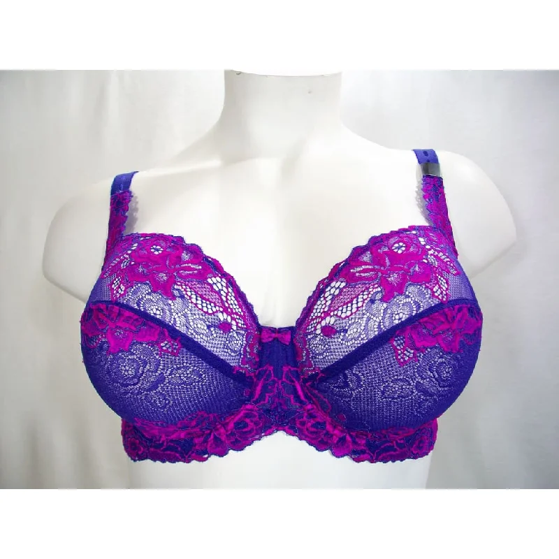 Paramour 115946 by Felina Madison Underwire Bra 36D Deep Wisteria NWT
