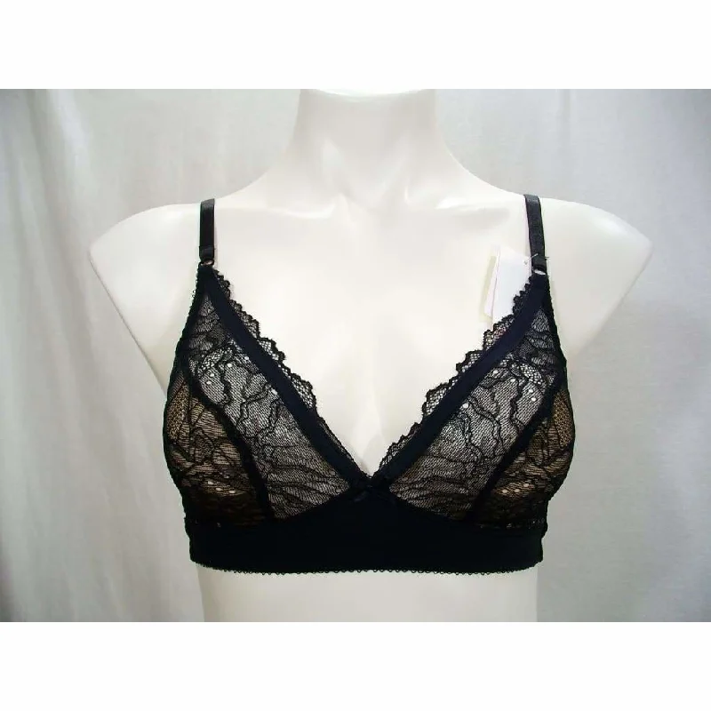 b.tempt'd 910236 by Wacoal b.gorgeous Lace Wire Free Bralette Bra Size 34 Black
