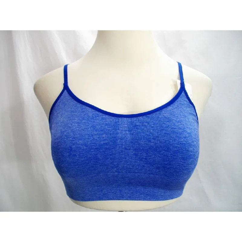 b.tempt'd by Wacoal 911255 B.Splendid Wire Free Bralette MEDIUM Blue NWT