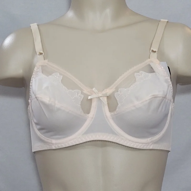 Bali 180 0180 Flower Underwire Bra 38DDD Ivory NEW WITH TAGS