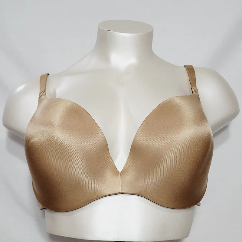Cacique Ligthly Padded Molded Cup Plunge Convertible Underwire Bra 46DD Bronze