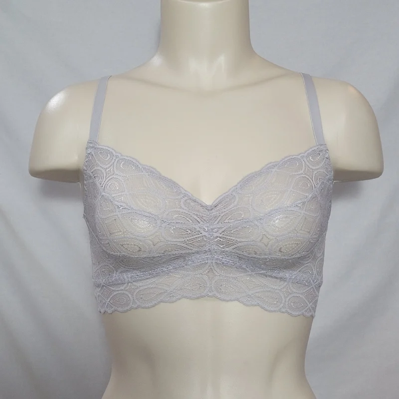 Cosabella 1387 Sweet Treat Infinity V-Neck Bralette X-SMALL Stone NWT