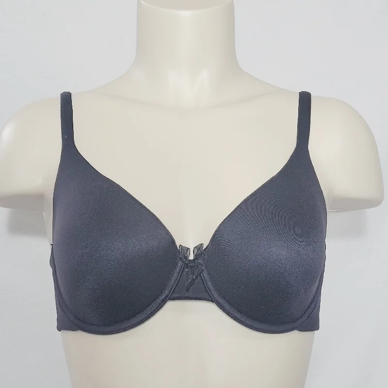 Fine Lines MM022 Memory Foam Full Coverage Convertible Bra 32B Black NWT