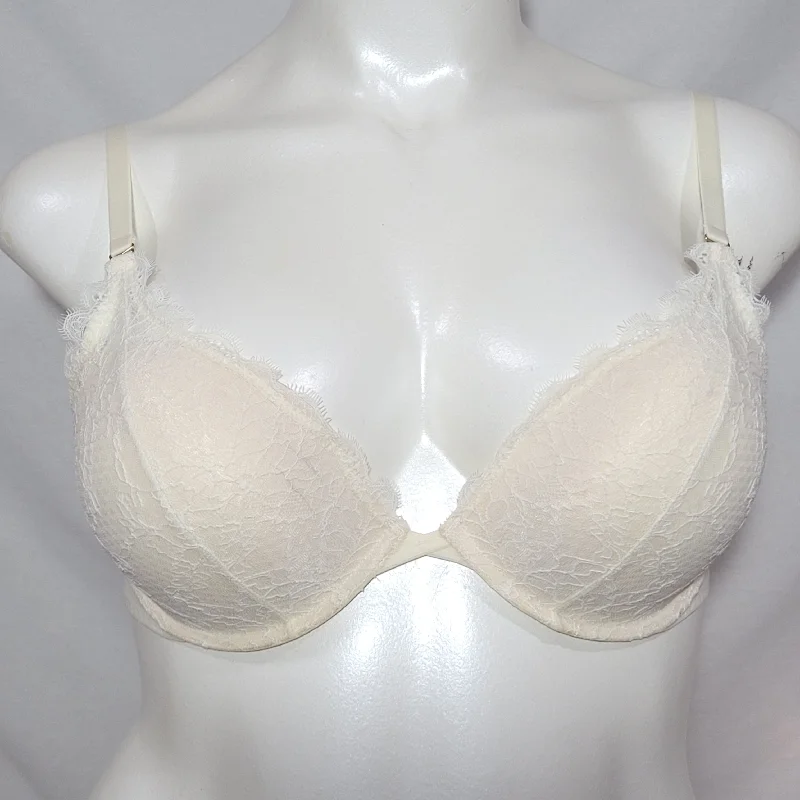 Gilligan & O'Malley High Apex Push Up Underwire Bra 38DD Almond Cream