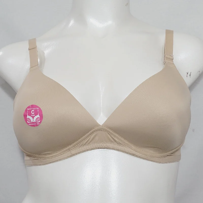Hanes HC58 Lift Perfection Wire Free Bra 36B Nude NEW WITH TAGS