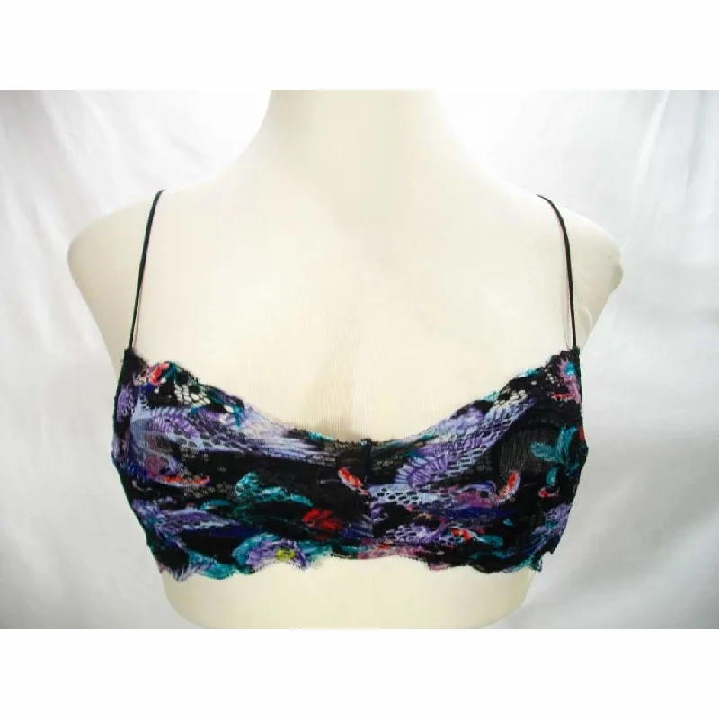 Honeydew Camellia Lace Bralette SIZE MEDIUM Crane Floral NWT