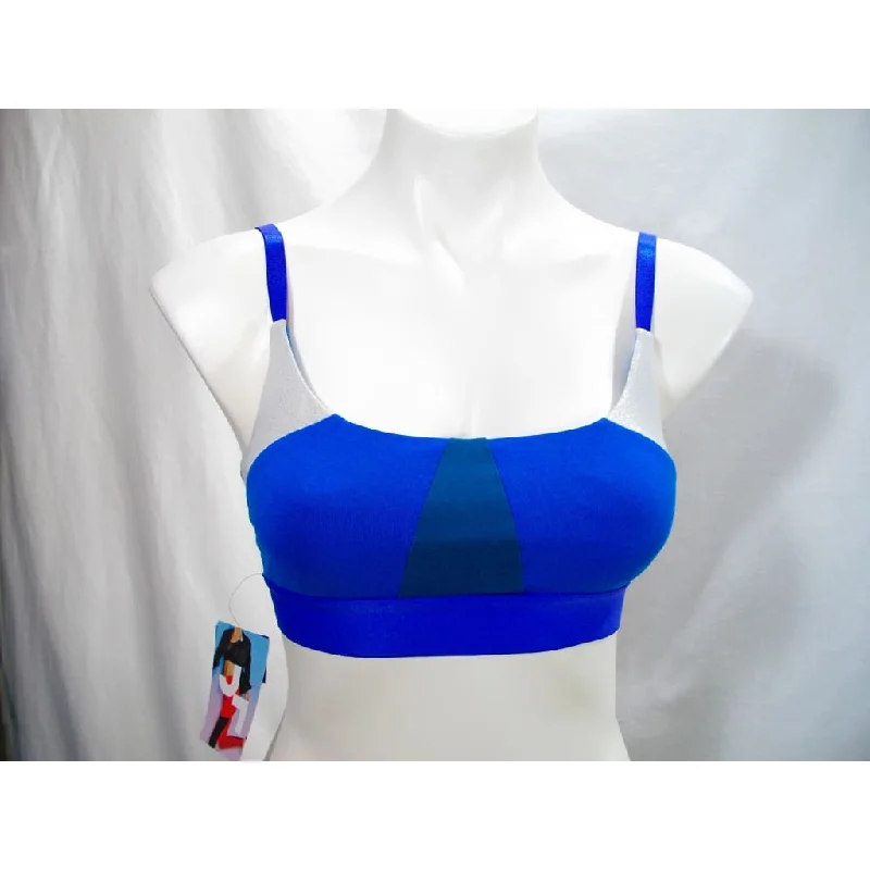 Joy Lab Removable Pads Wire Free Sports Bra Size XS X-SMALL Blue NWT