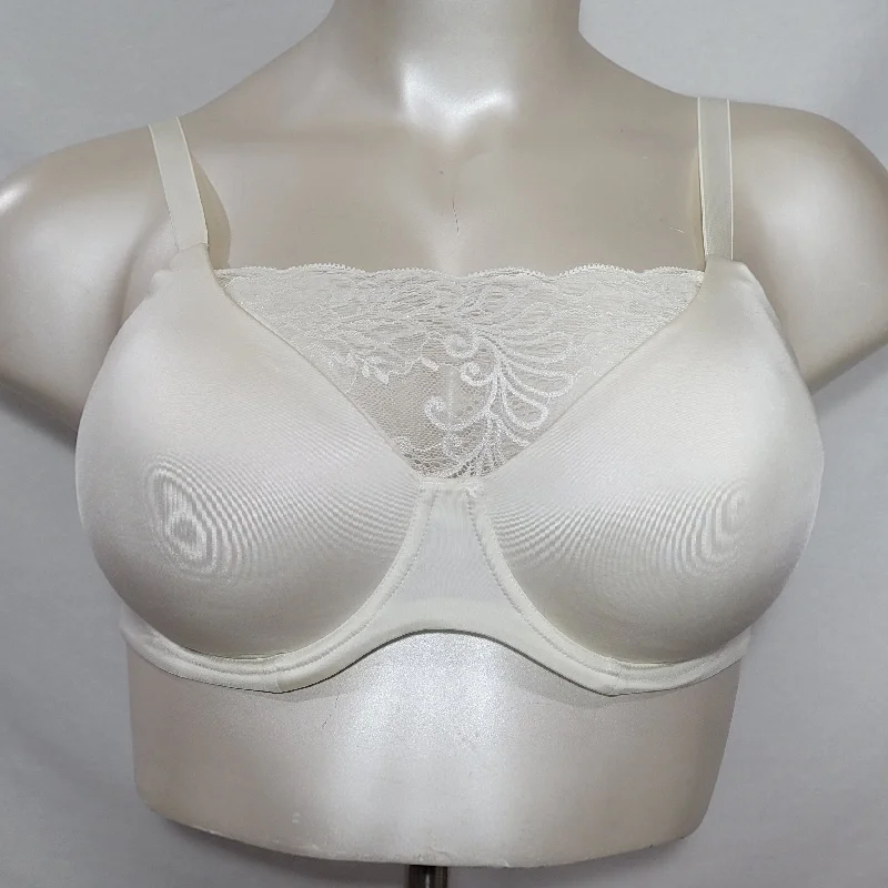 Le Mystere 1199 5-Way Convertible Camisole UW T-Shirt UW Bra 32G White NWT