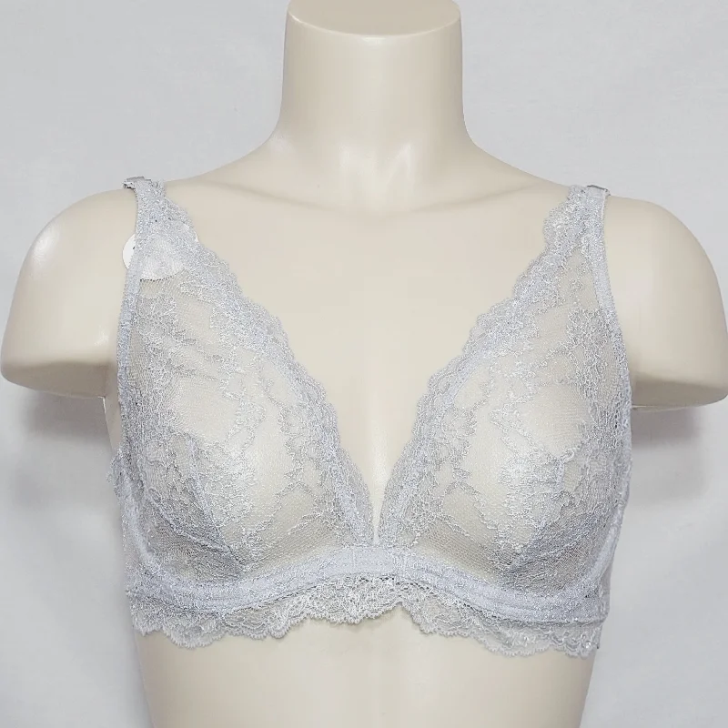 Le Mystere 4499 Perfect 10 Underwire Bralette 32C Frost Gray NWT