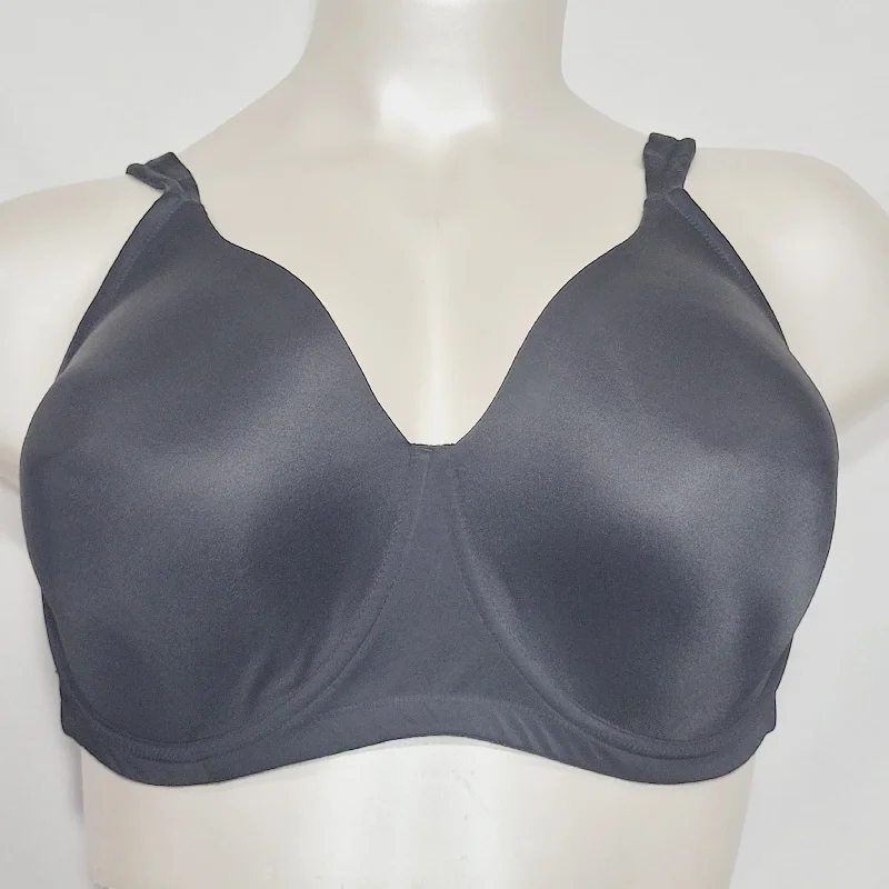Leading Lady 5028 Molded Cup Underwire Bra 48D Black