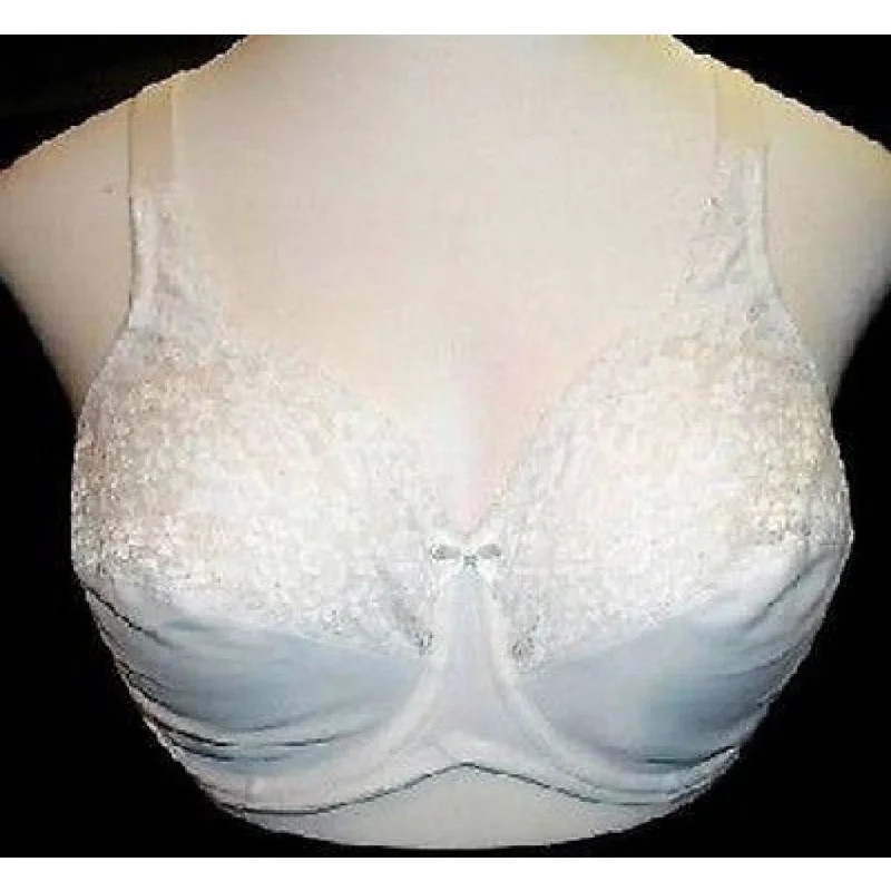Lilyette 428 Comfort Lace Minimizer Bra 42DDD Ivory