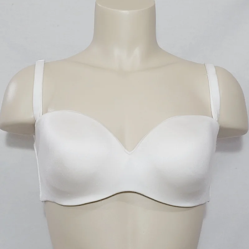 Maidenform 05567 5567 Self Expressions Convertible Strapless Underwire Bra 38D White NWT - WITH STRAPS