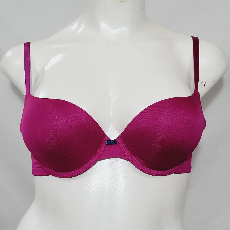 Maidenform 5679 Self Expressions Push-Up Underwire Bra 38B Fuschia Pink NWT