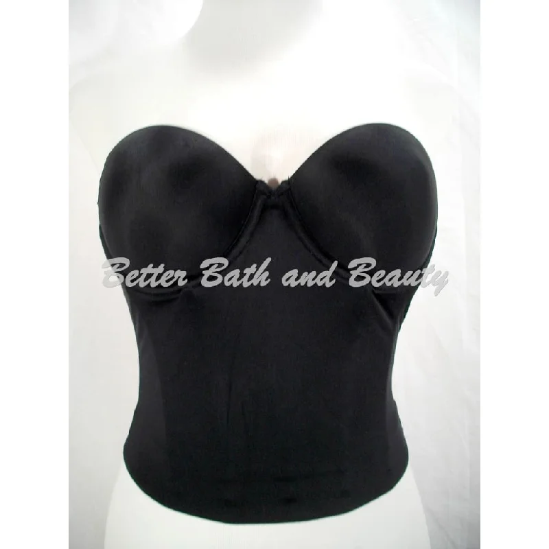 Maidenform 7115 Custom Lift Strapless Longline Underwire Bra 36A Black  - STRAPS NOT INCLUDED