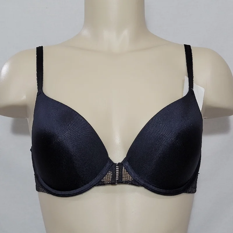 Maidenform 7175 90th Anniversary Push Up Underwire Bra 34C Black NWT