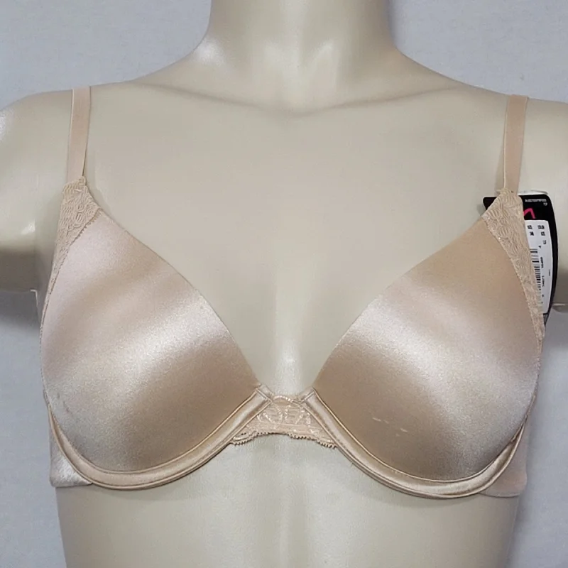 Maidenform 9428 Natural Boost Demi Underwire Bra 34B Nude NWT