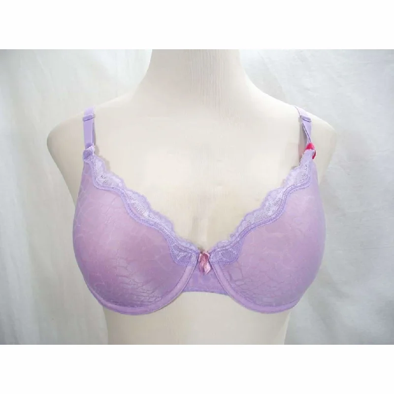 Maidenform 9471 One Fab Fit Demi Underwire Bra 32DD Lavender NWT