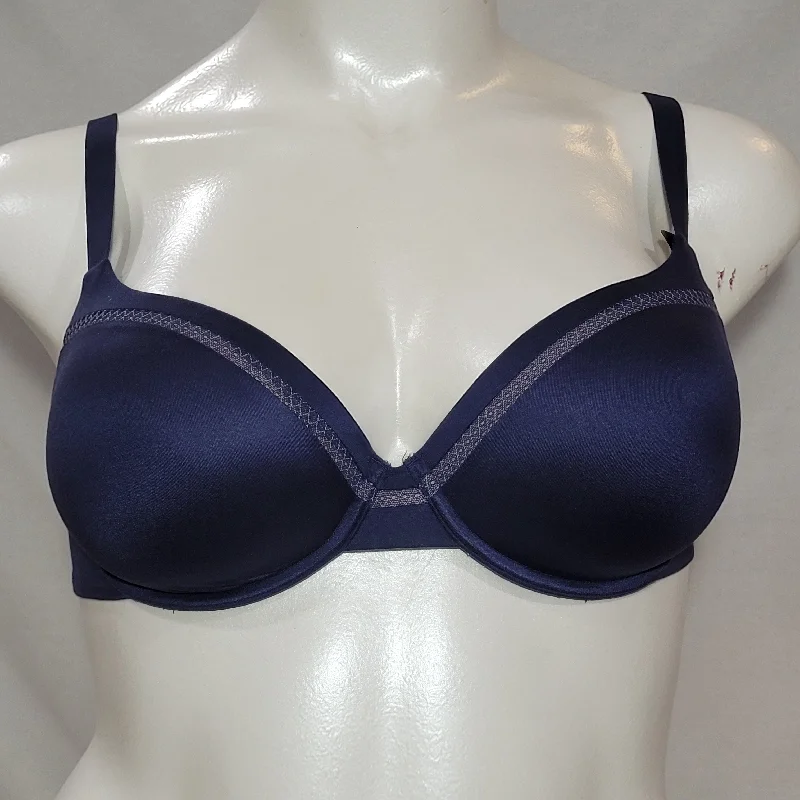 Maidenform DM9500 Self Expressions Back Smoothing with Lift Underwire Bra 34B Navy