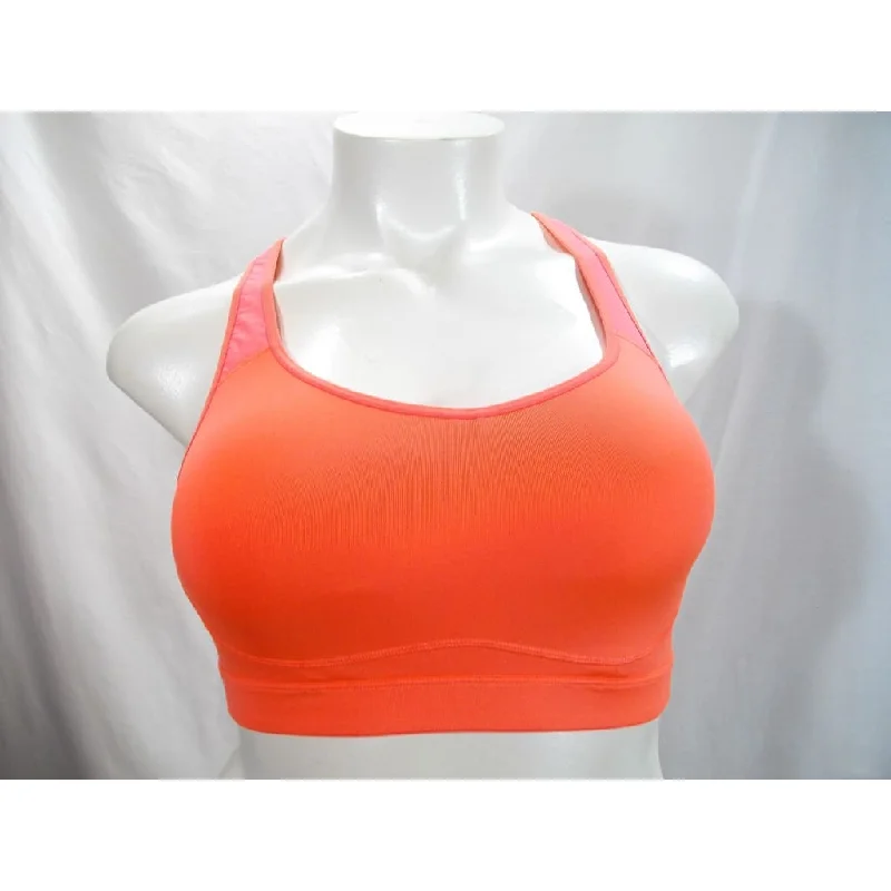 Old Navy Active Go Dry Medium Support Wire Free Sports Bra XL X-LARGE Orange