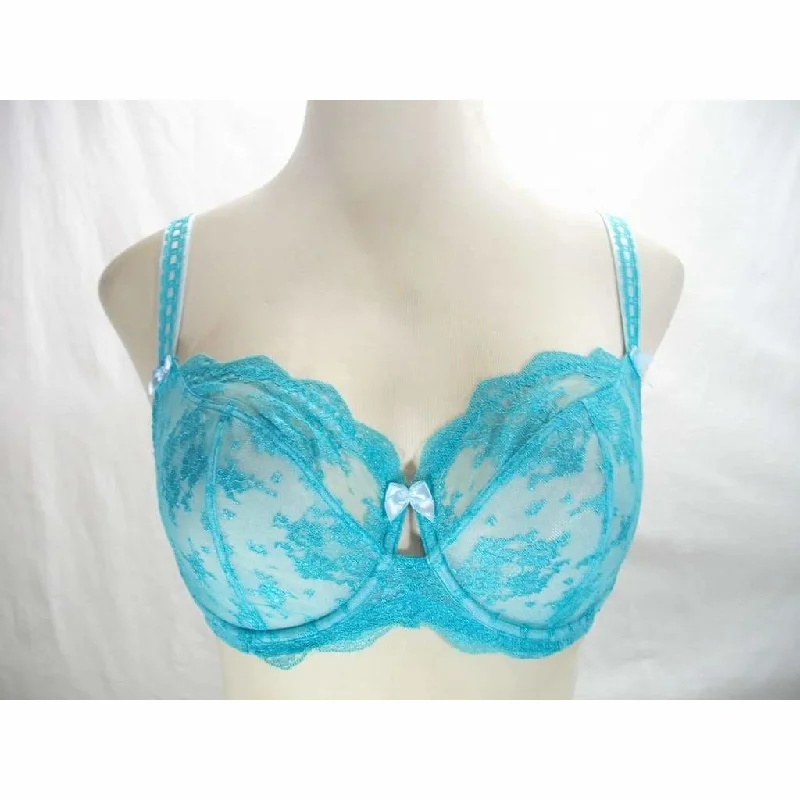 Paramour 115005 by Felina Captivate Unpadded 3 Part Cup Underwire Bra 38C Aquarelle