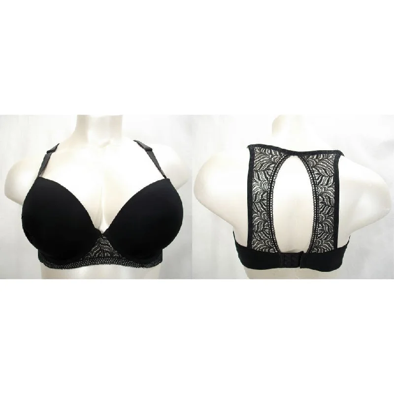 Paramour 115011 Felina Carolina Seamless Contour Plunge T-Back UW Bra 42C Black
