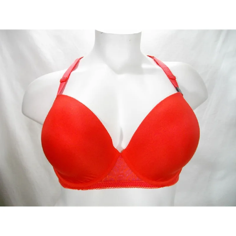 Paramour 115011 Felina Carolina Seamless Contour Plunge T-Back UW Bra 40C Cayenne Orange