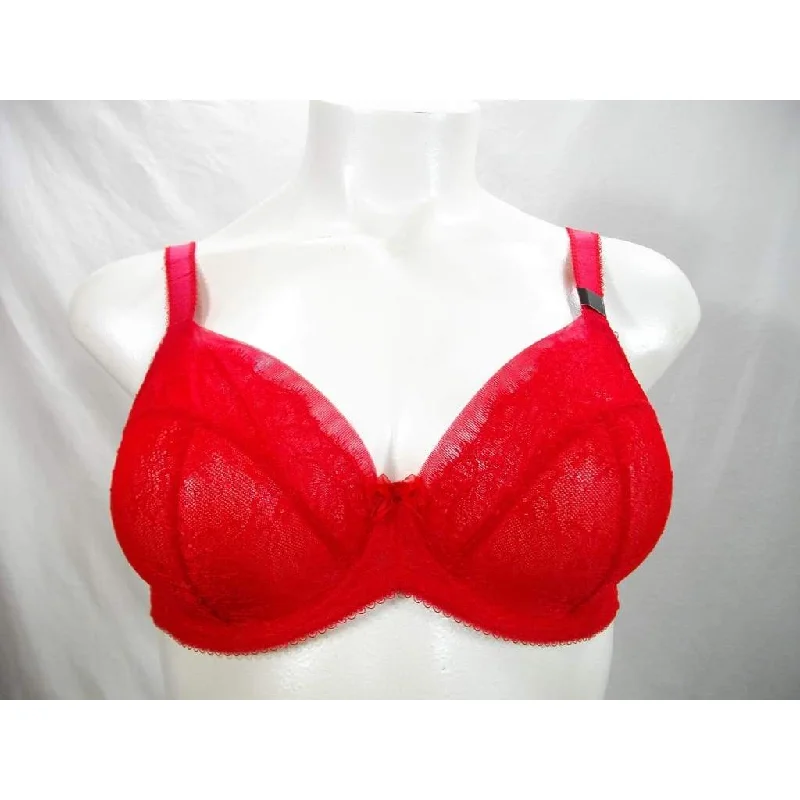 Paramour 115014 by Felina Amber Unlined Full Figure UW Bra 42DDD Tango Red