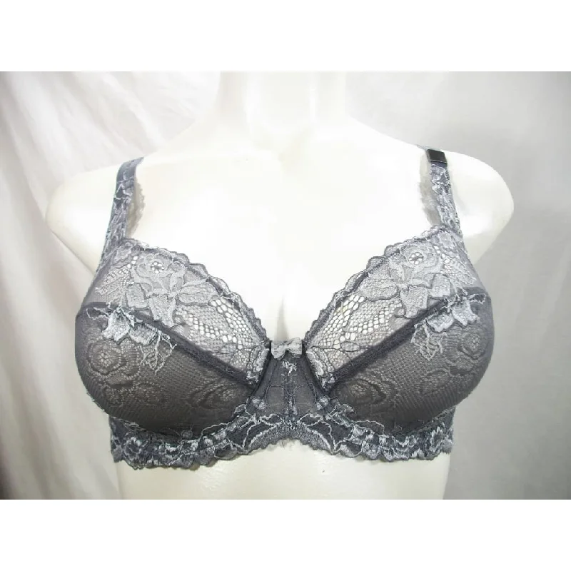 Paramour 115946 by Felina Madison Underwire Bra 34DD Gray Tones NWT