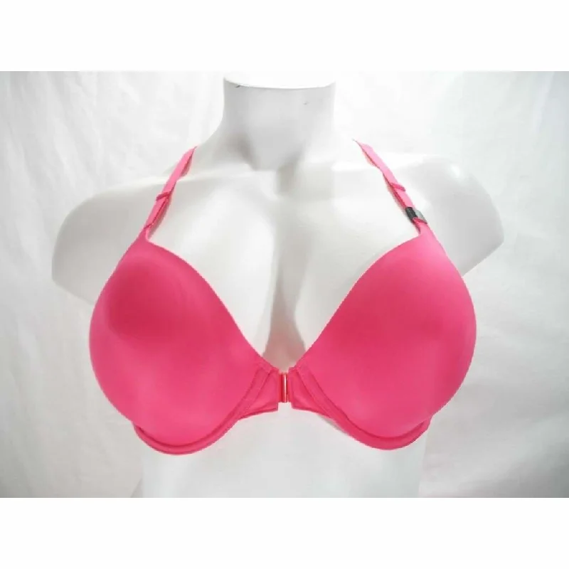 Paramour 235047 by Felina Abbie Front Close with T-Back Wicking UW Bra 38DD Fandango Pink
