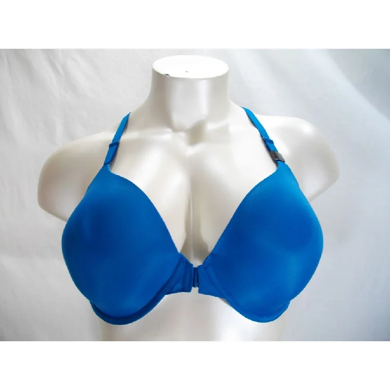 Paramour 235047 by Felina Abbie Front Close with T-Back Wicking UW Bra 40C Saxony Blue