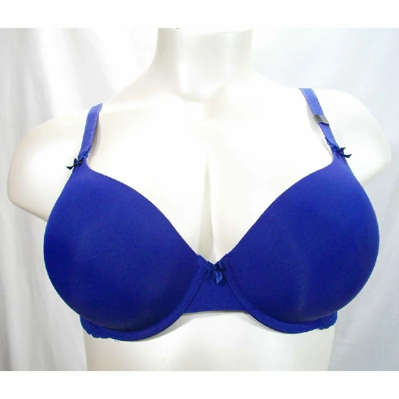 Paramour 255455 Felina Gorgeous Memory Foam Contour Seamless UW Bra 38C Blue